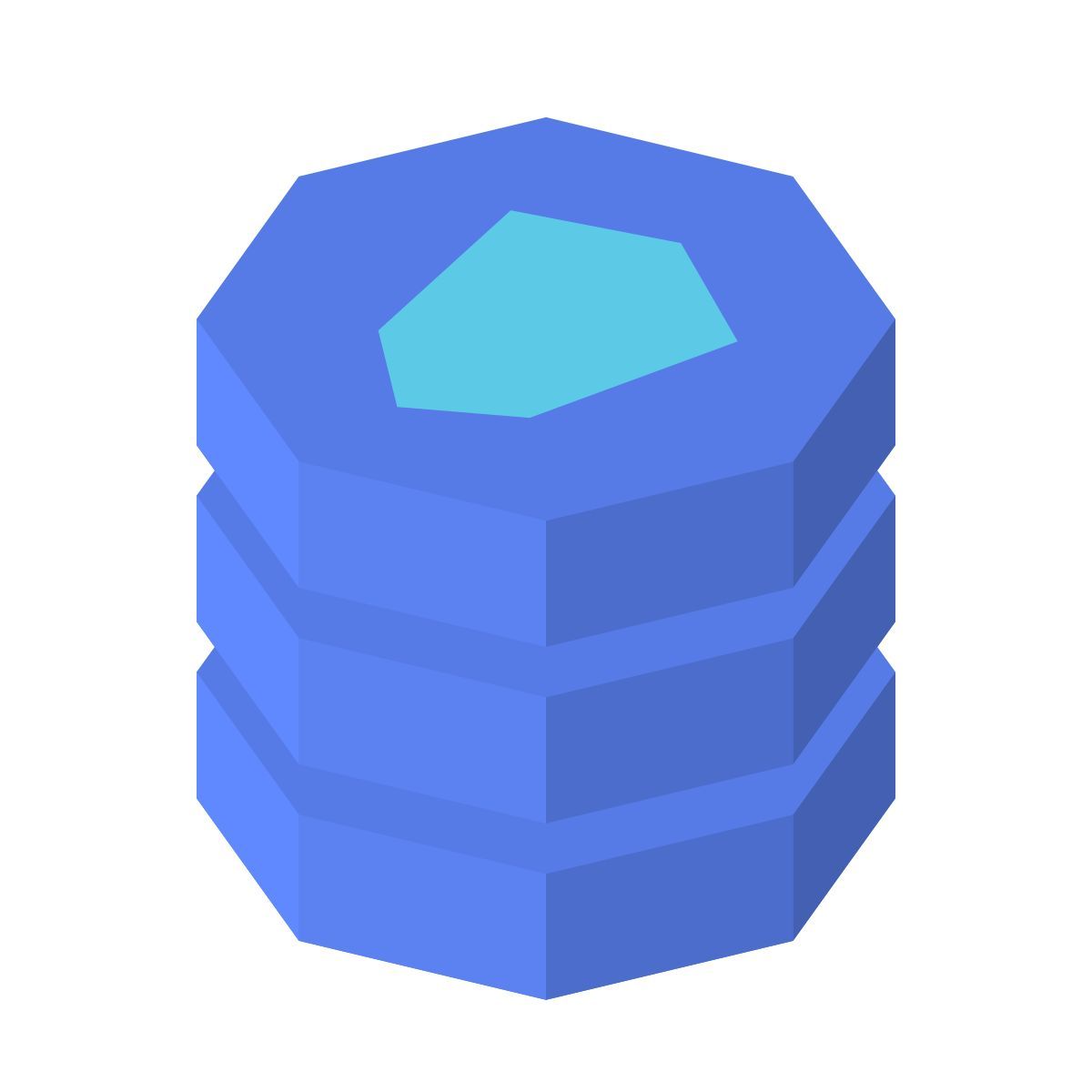 isometric color style data security icon