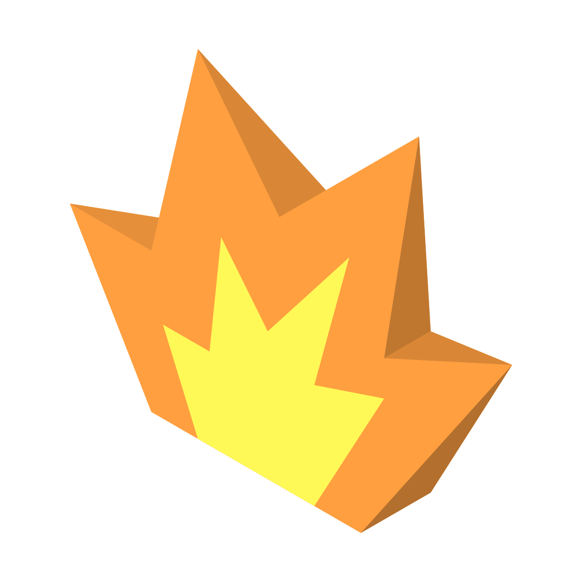 isometric color style explosion icon