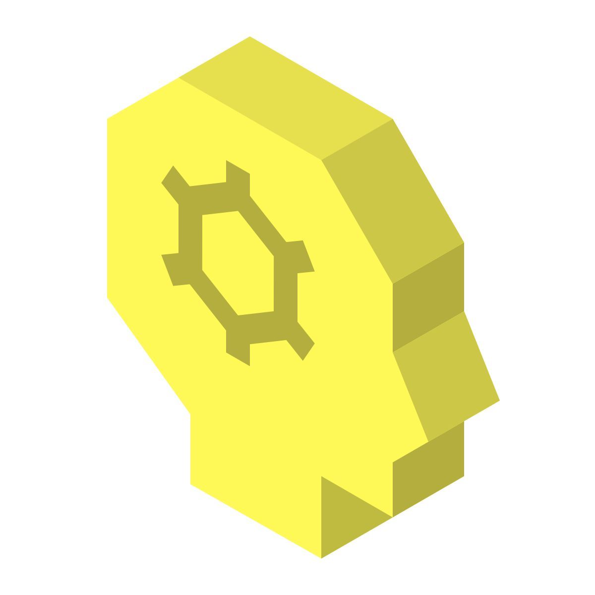 isometric color style 배우기 icon