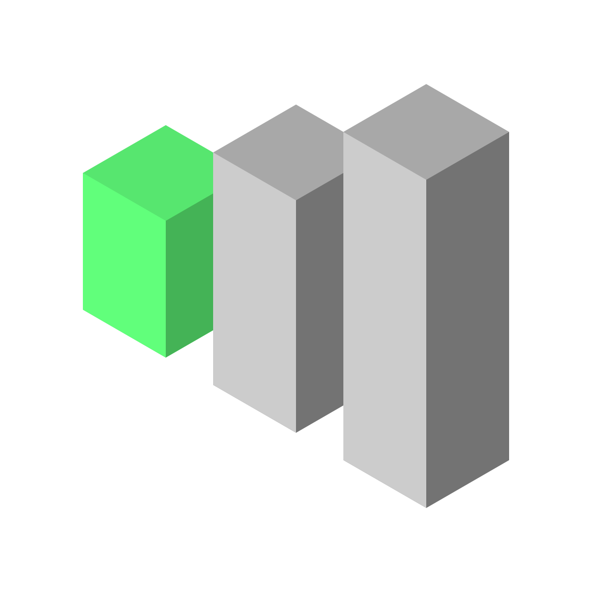 isometric color style low connection icon