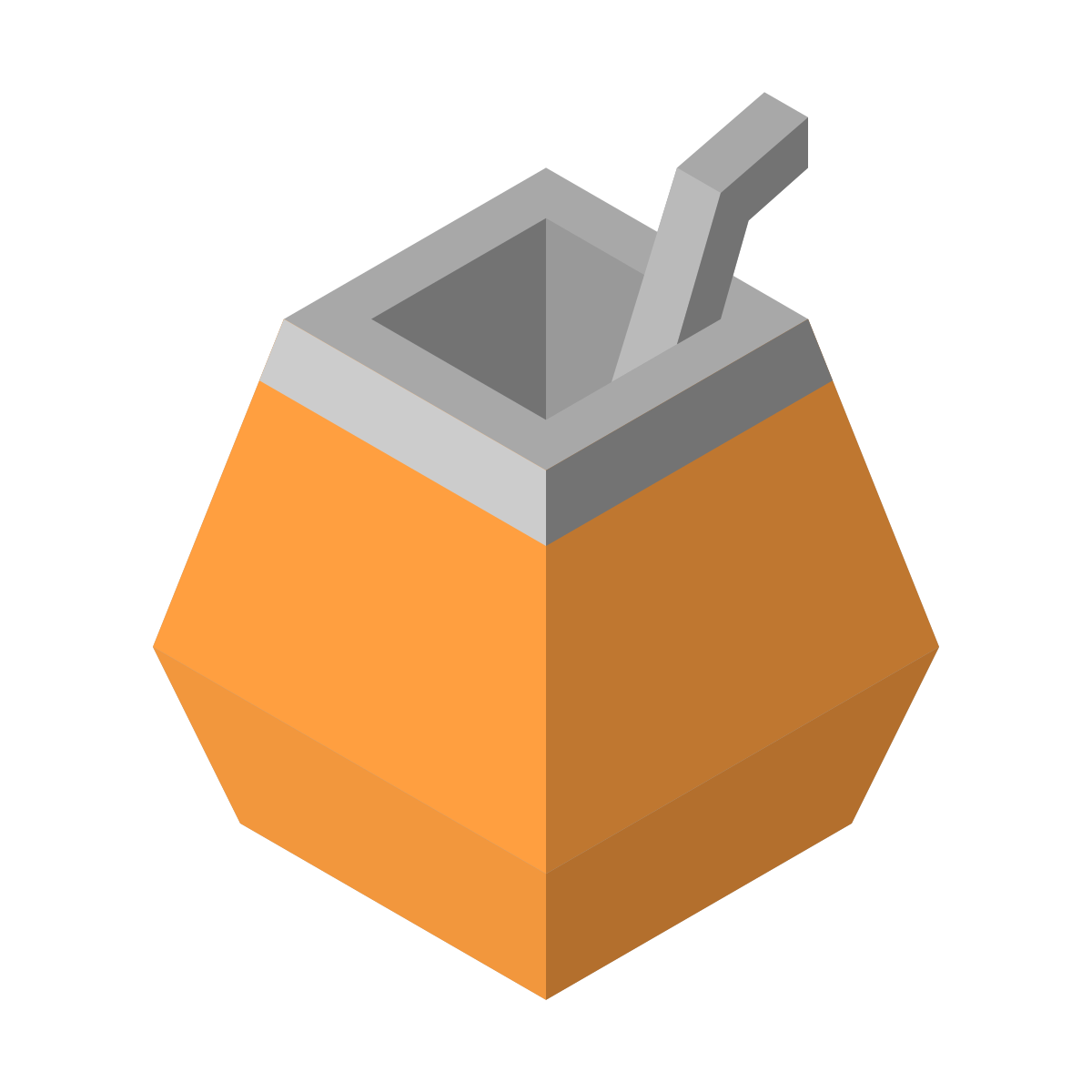 isometric color style mate icon