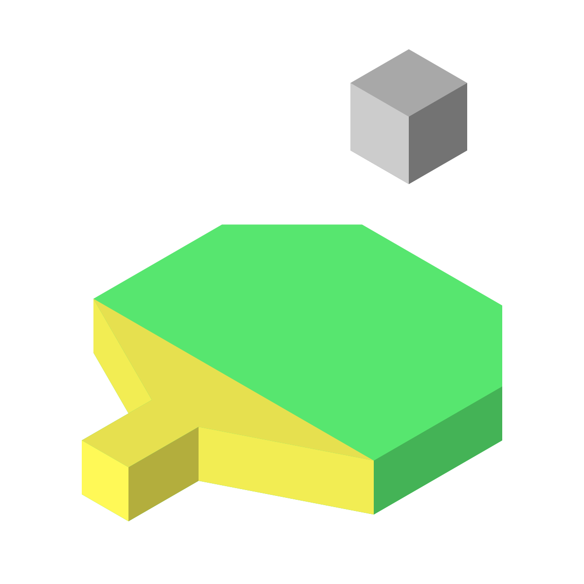 isometric color style ping pong icon