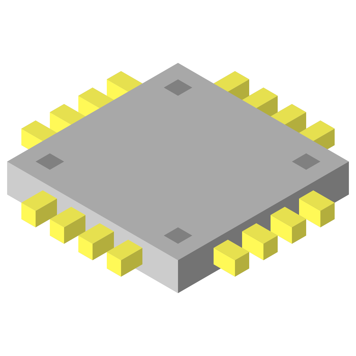 isometric color style processor icon