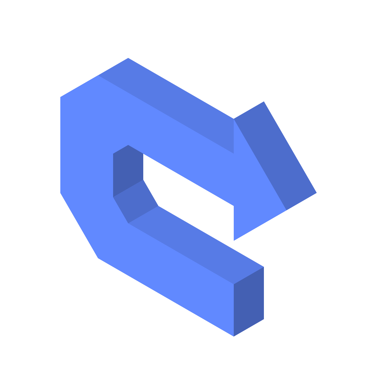 isometric color style u turn to right icon