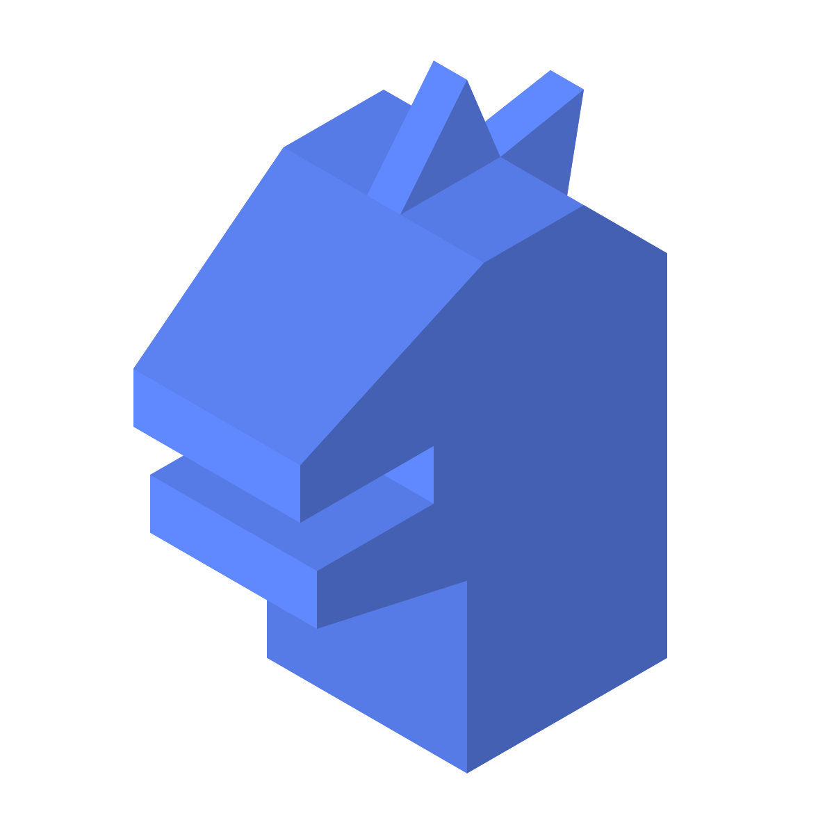 isometric color style year of dragon icon