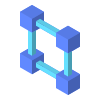 blockchain technology icon