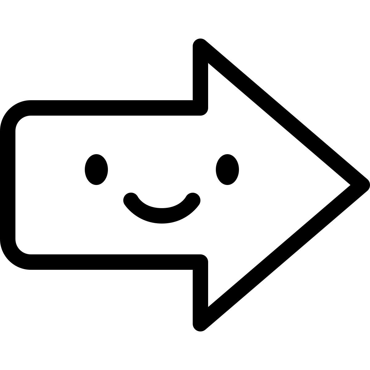 keek line style flecha icon