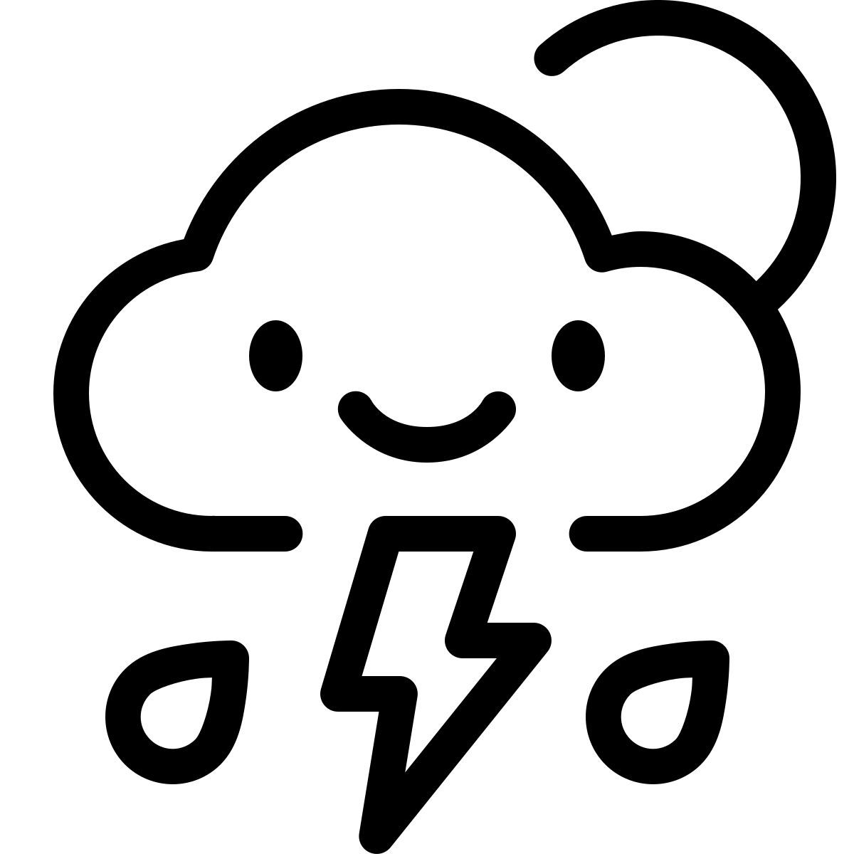 keek line style meist sonnig icon