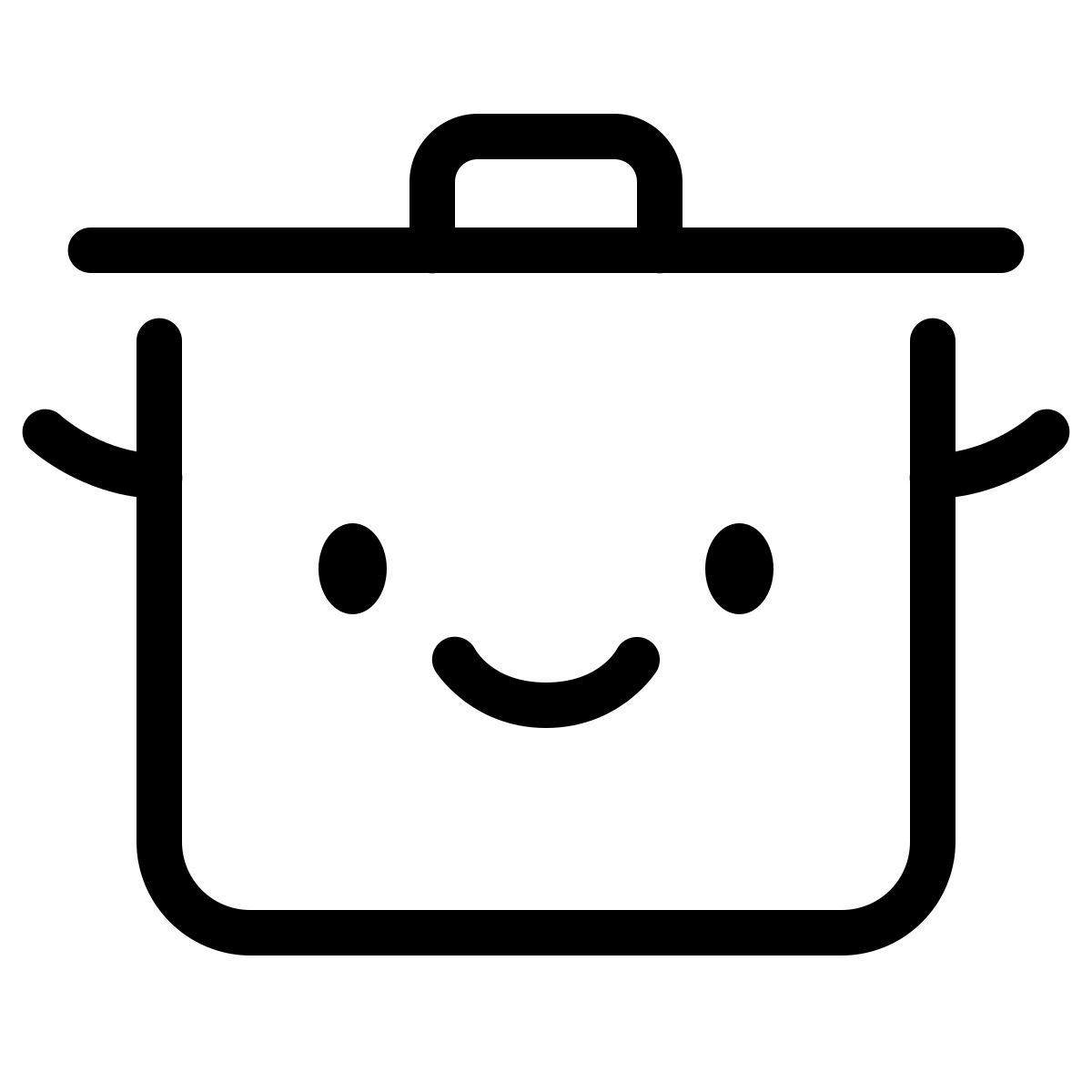 keek line style 烹饪锅 icon