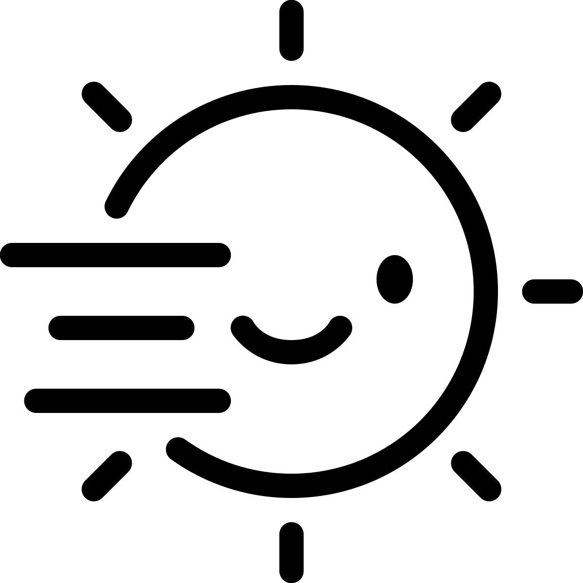 keek line style 雾天 icon