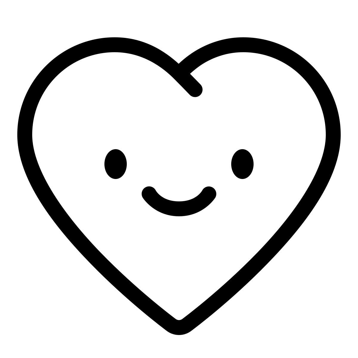 keek line style 喜欢 icon