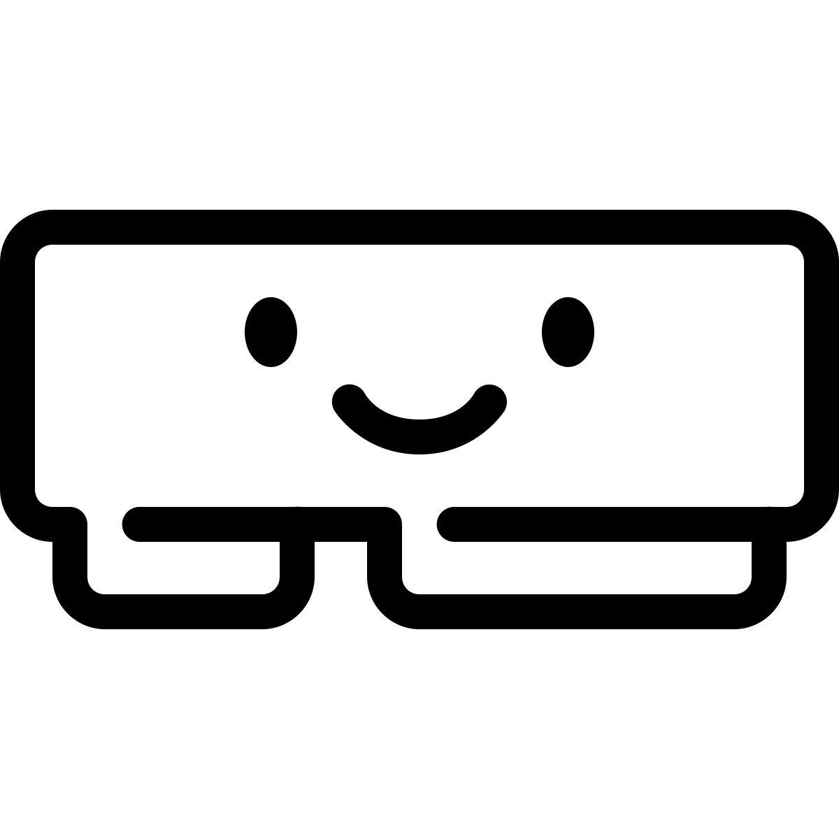 keek line style tarjeta de memoria icon