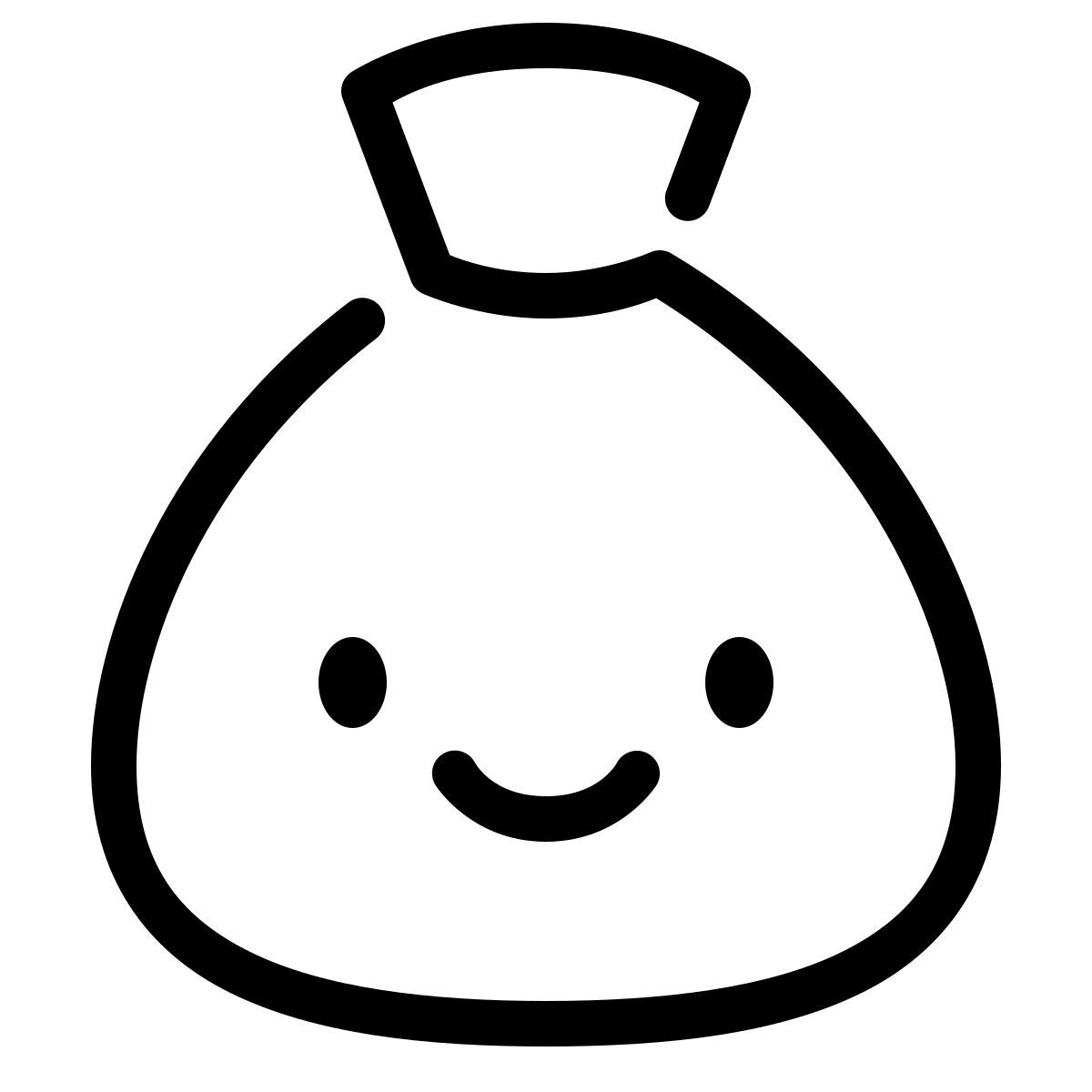 keek line style sacco dei soldi icon