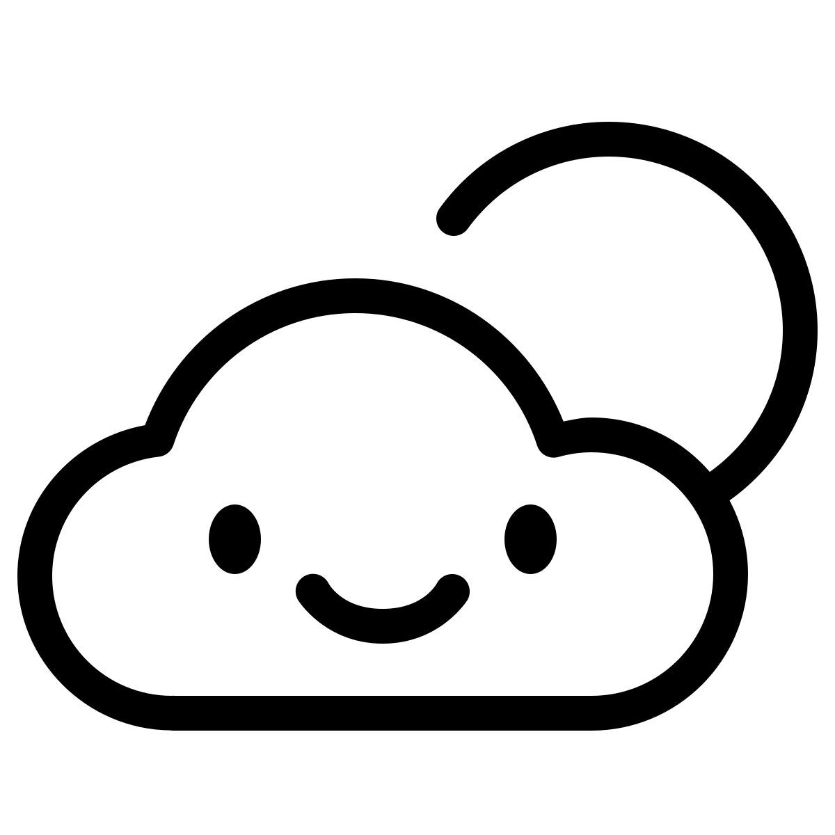 keek line style 白天晴间多云 icon