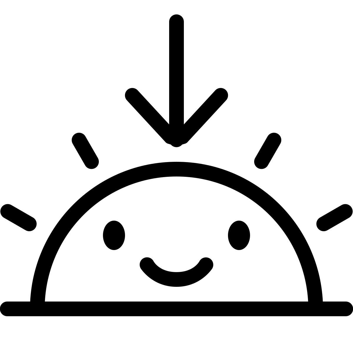 keek line style 日落 icon