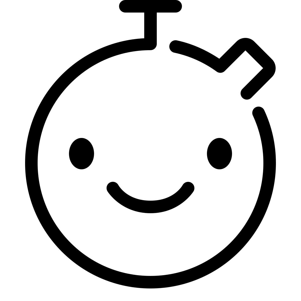 keek line style zeit icon