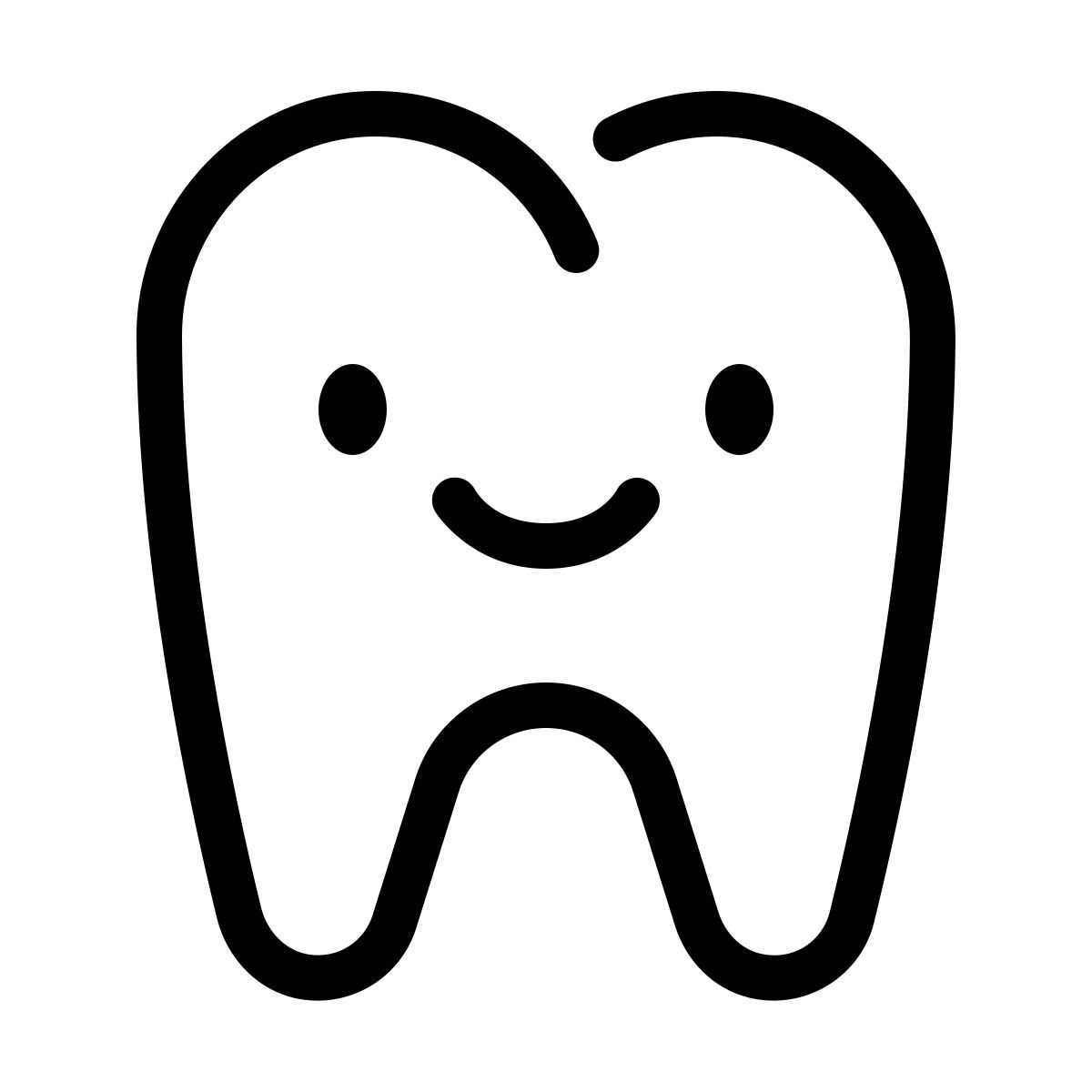 keek line style diente icon