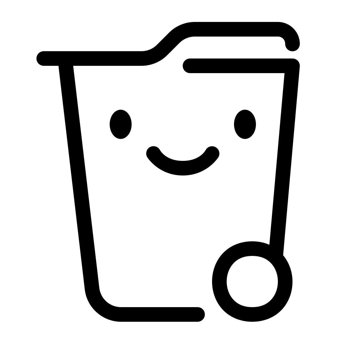 keek line style abfall icon