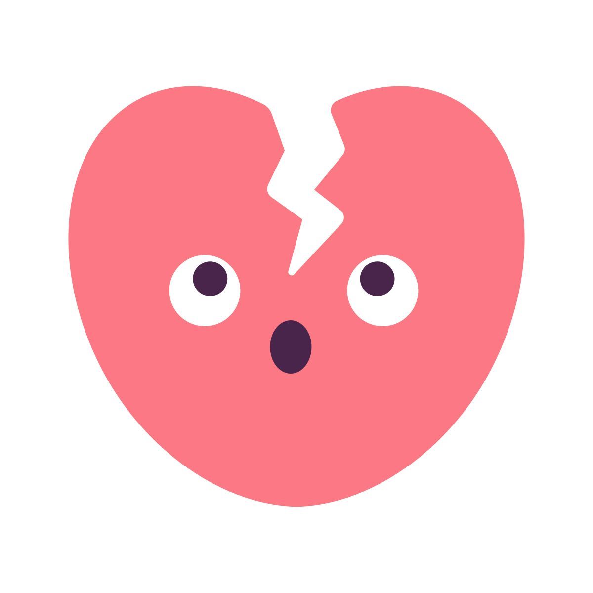 keek style 破碎的心 icon