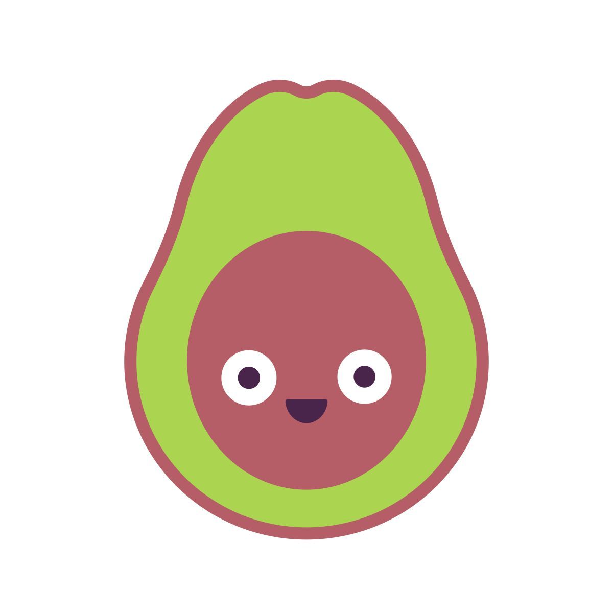 keek style avocado icon