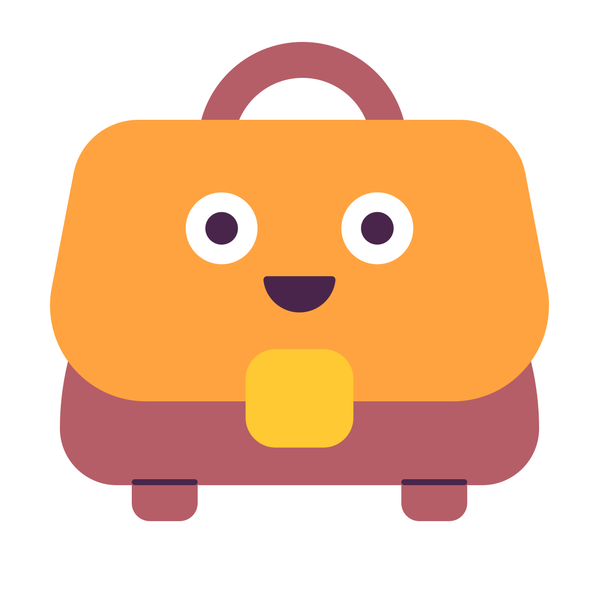 keek style bag front view icon