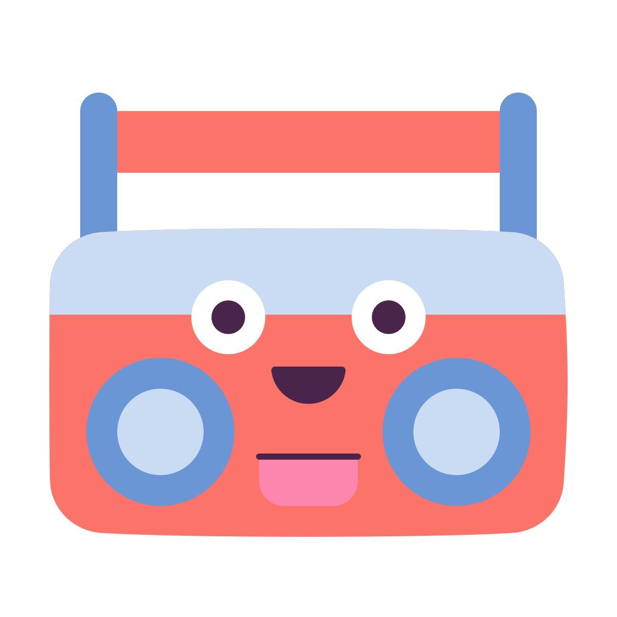 keek style stereo portatile icon