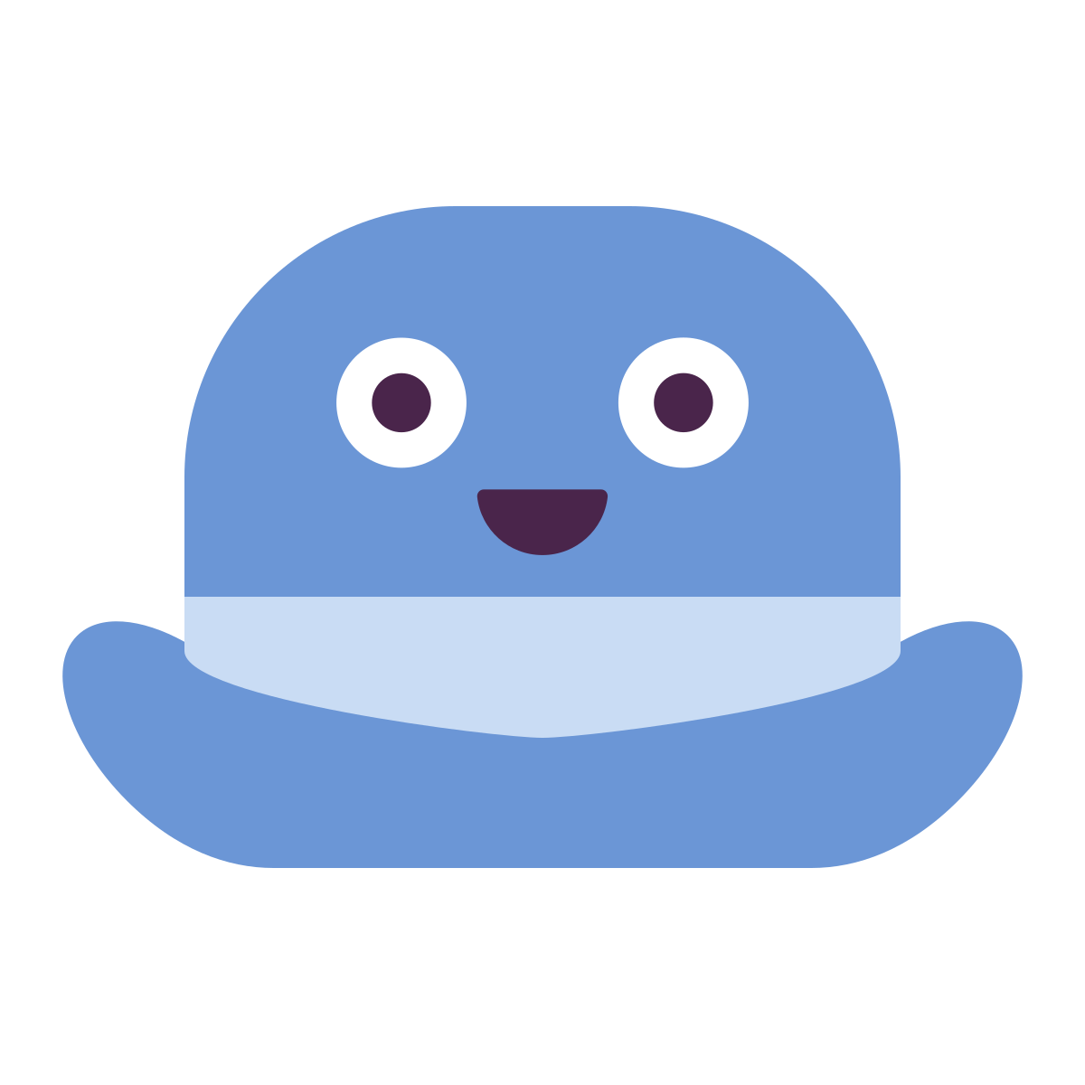 keek style bowler hat icon