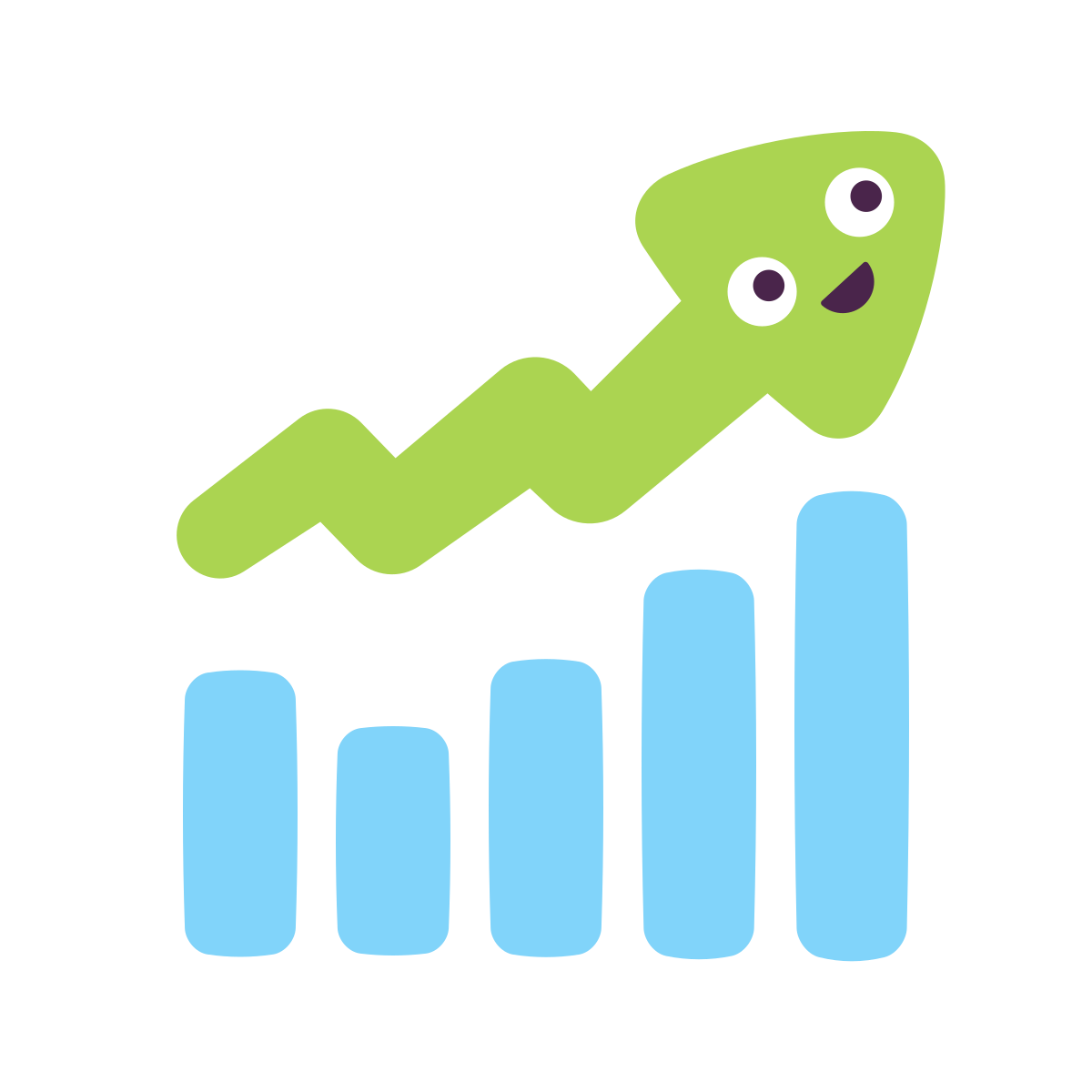 keek style bullish icon
