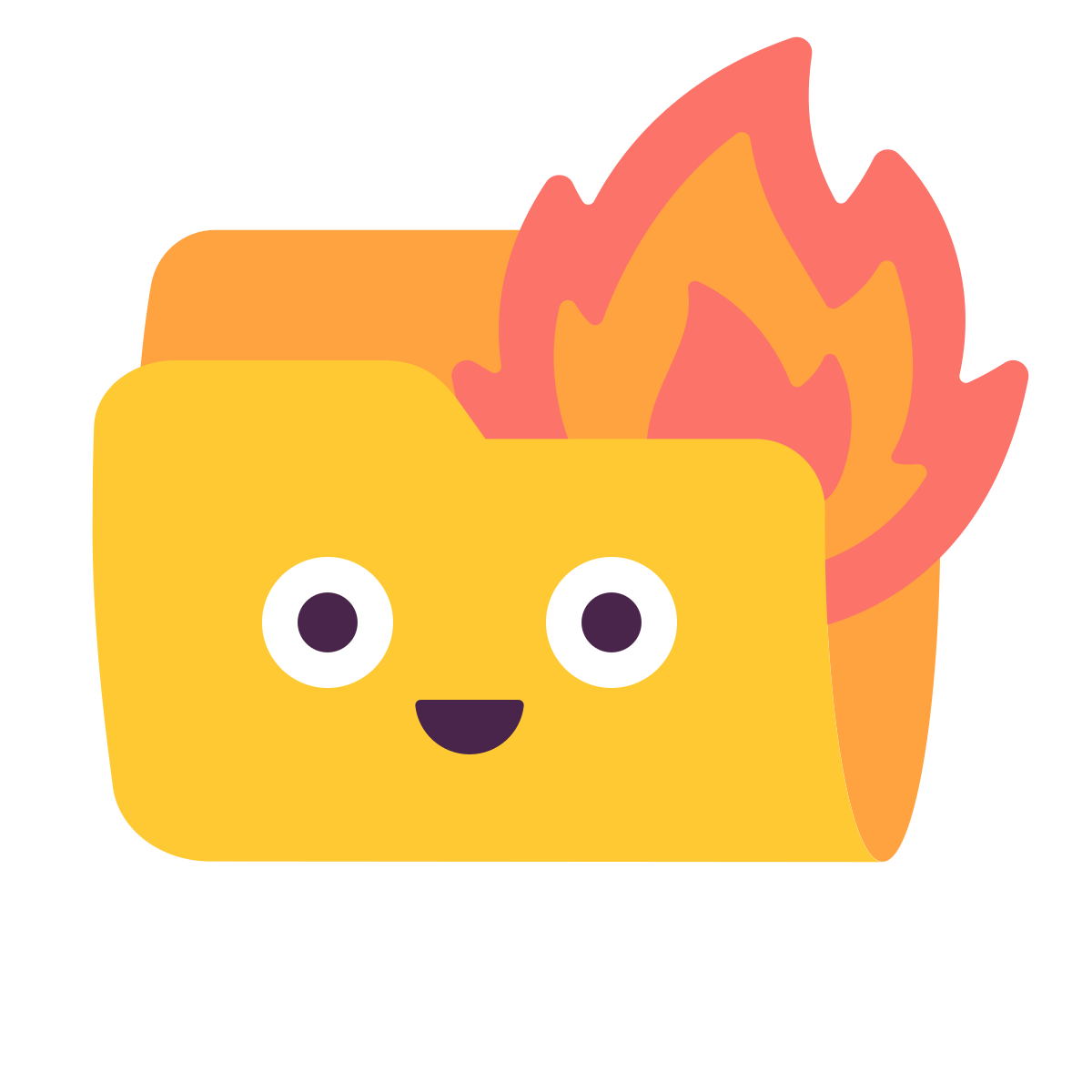 keek style burn folder icon