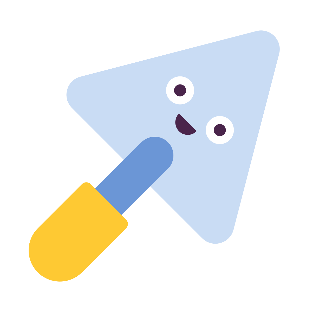keek style construction trowel icon