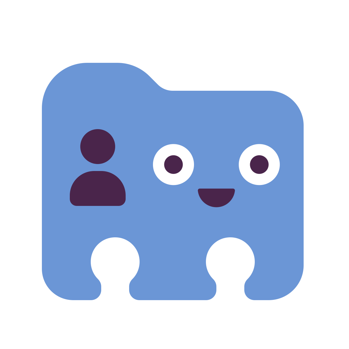 keek style contact card icon