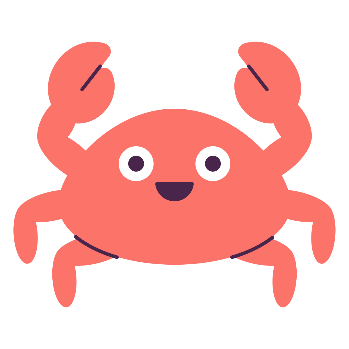 keek style crab icon