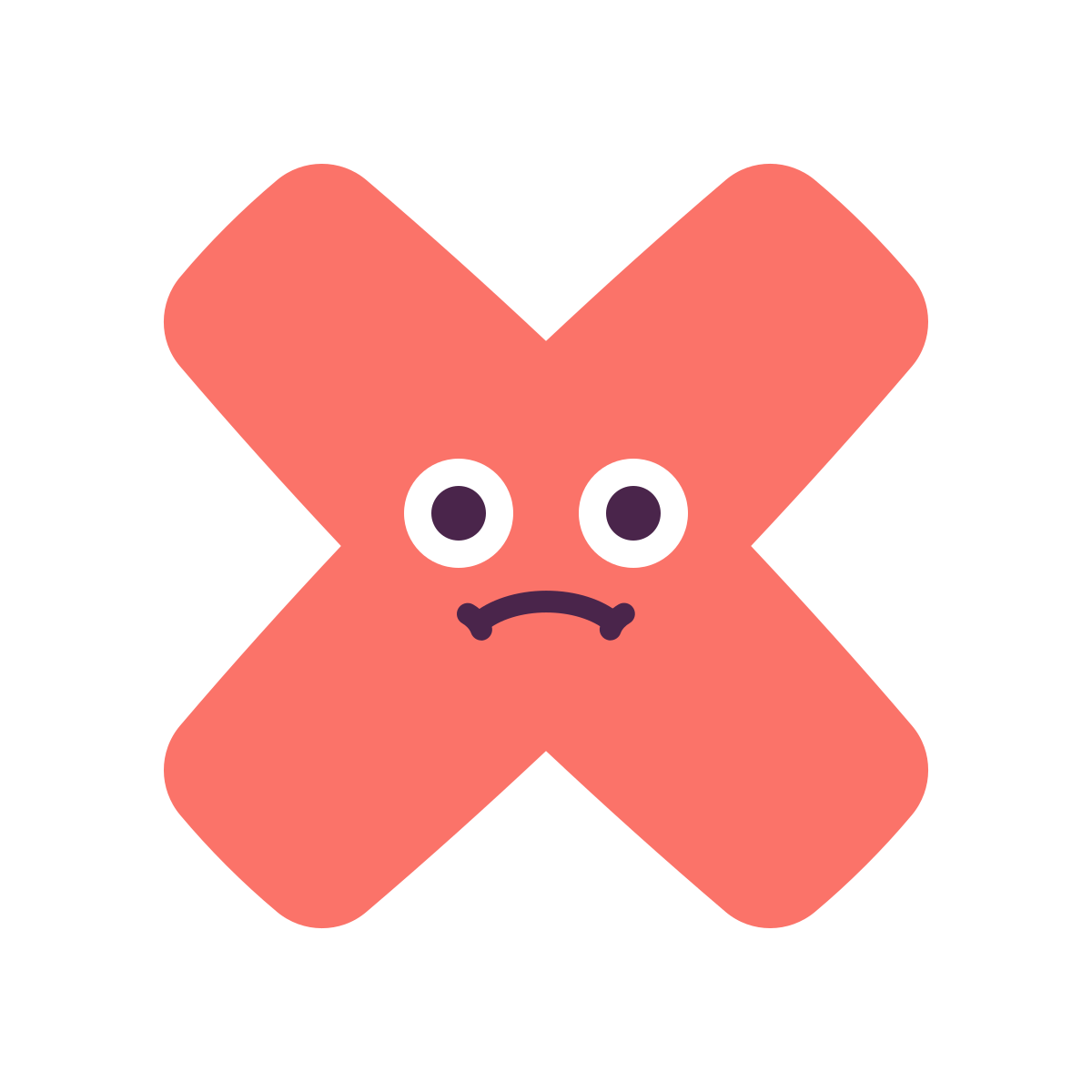 keek style delete sign icon