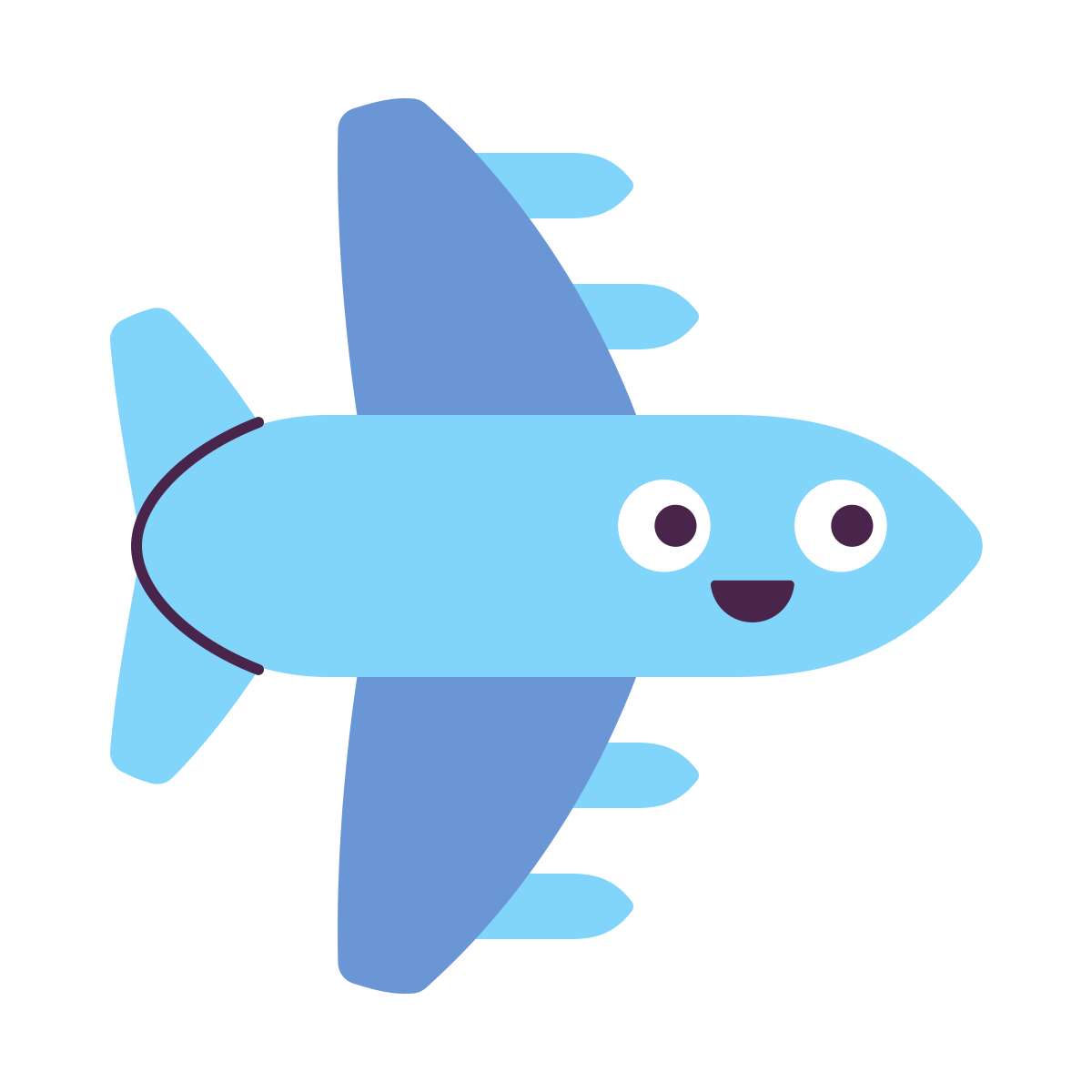 keek style fighter jet icon
