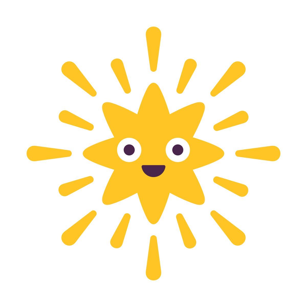 keek style firework explosion icon