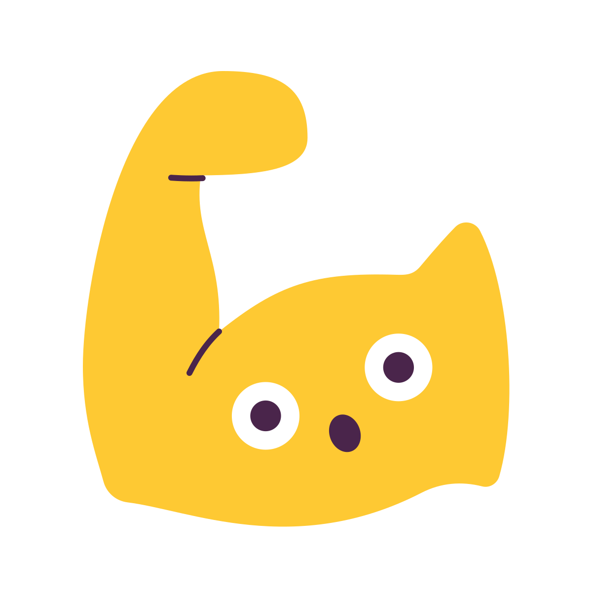 keek style flex biceps icon
