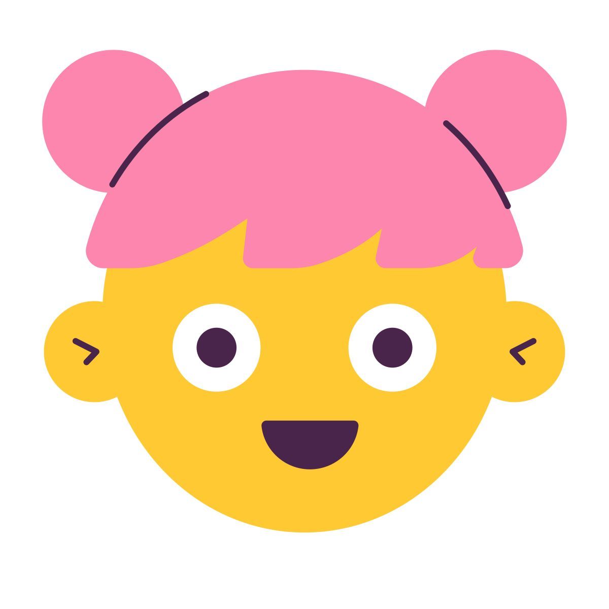 keek style girl icon