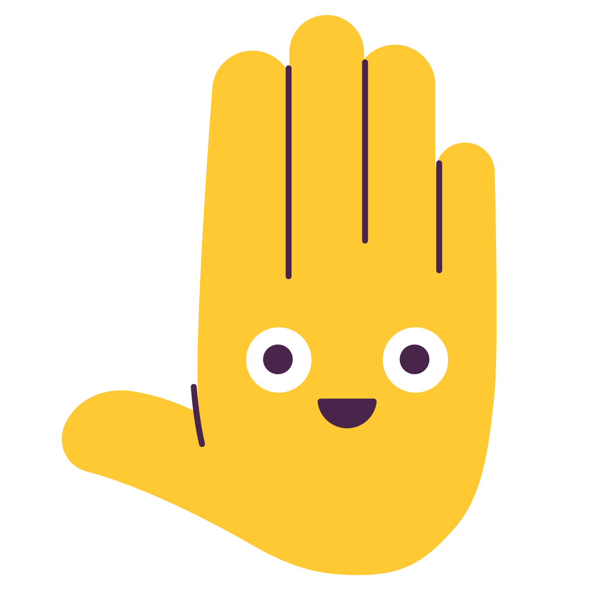 keek style hand icon