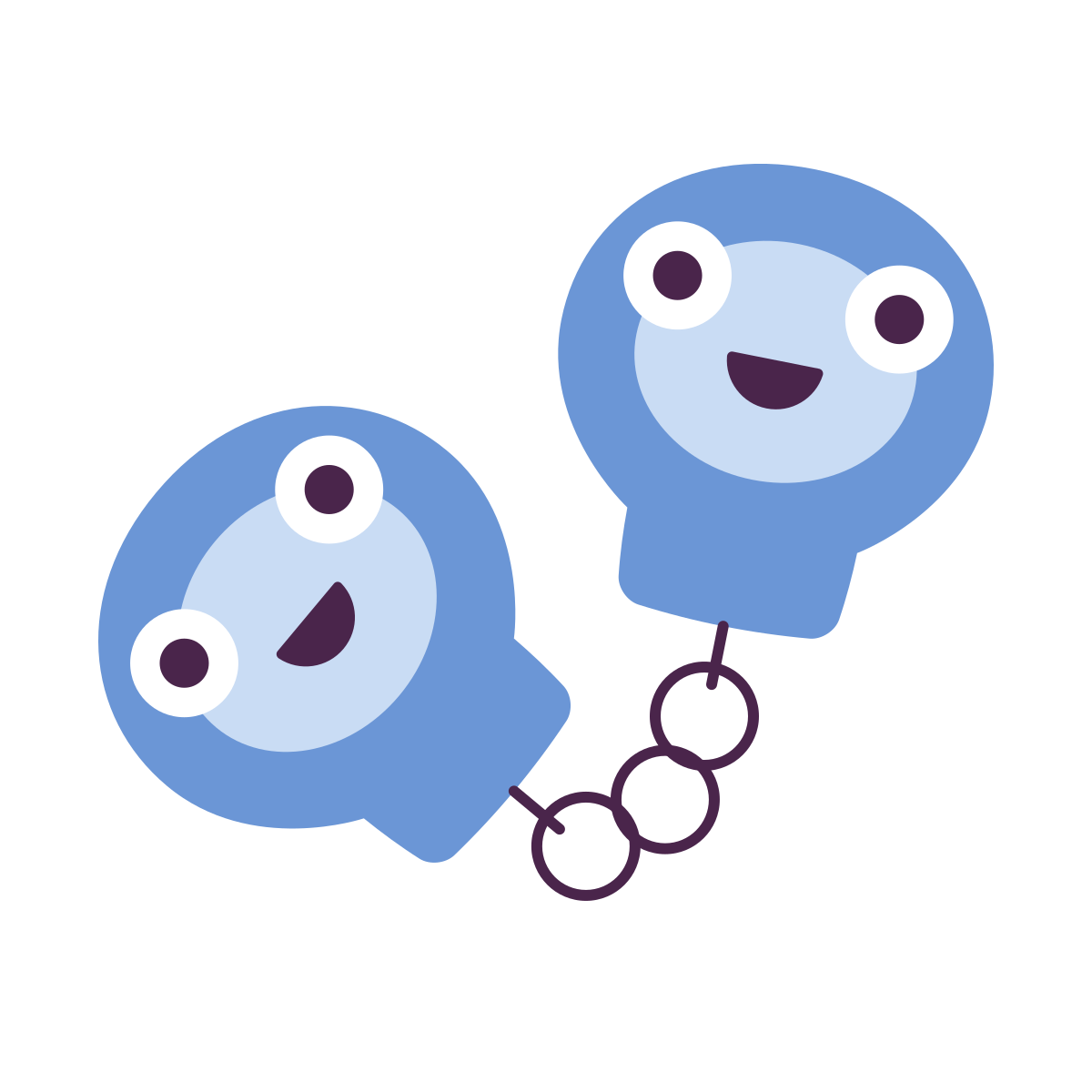 keek style handcuffs icon