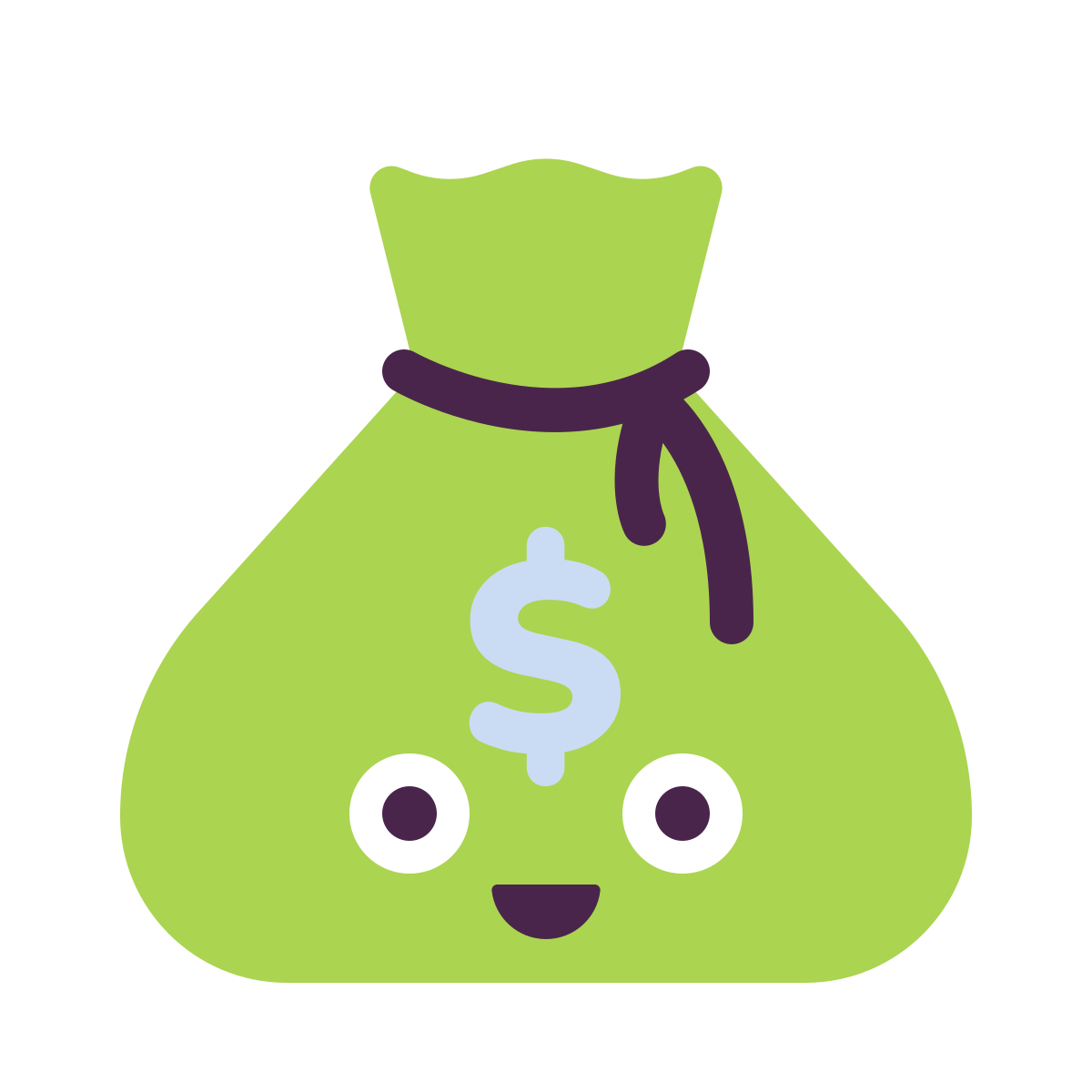keek style money bag icon