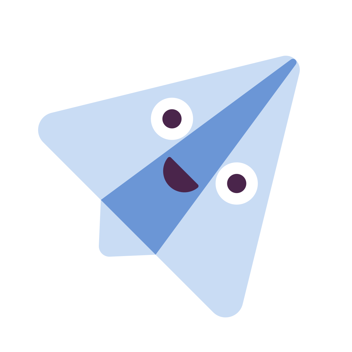 keek style paper plane icon