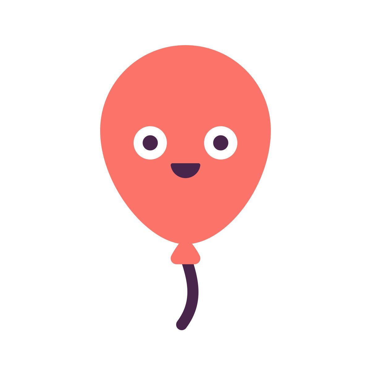 keek style party balloon icon