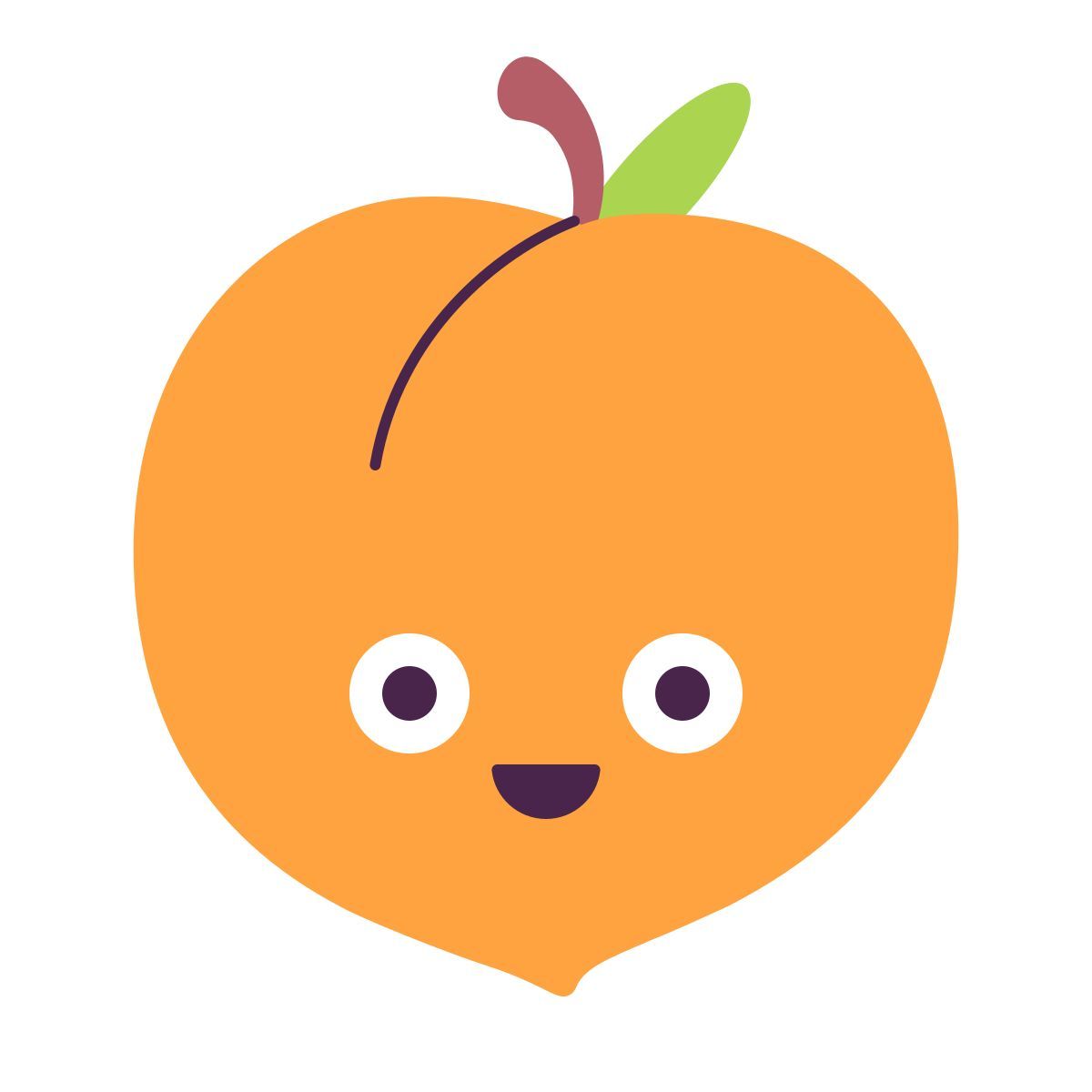 keek style pfirsich icon