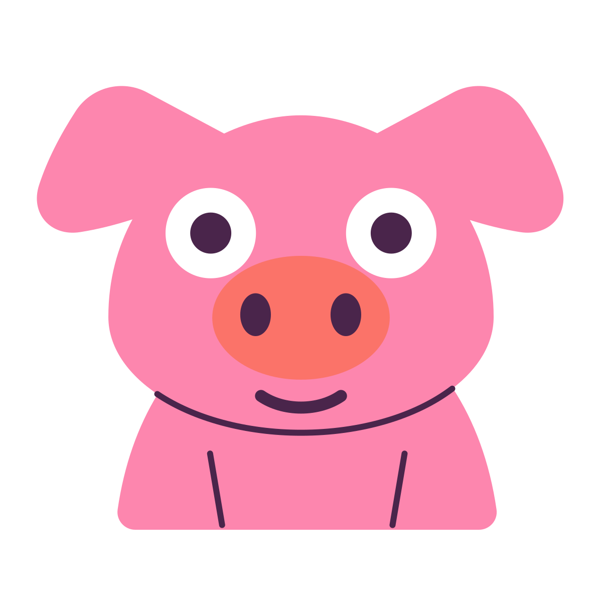 keek style pig icon
