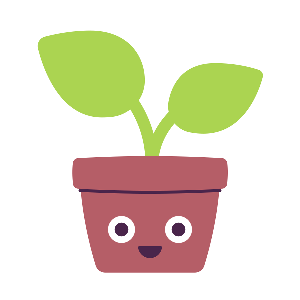keek style potted plant icon