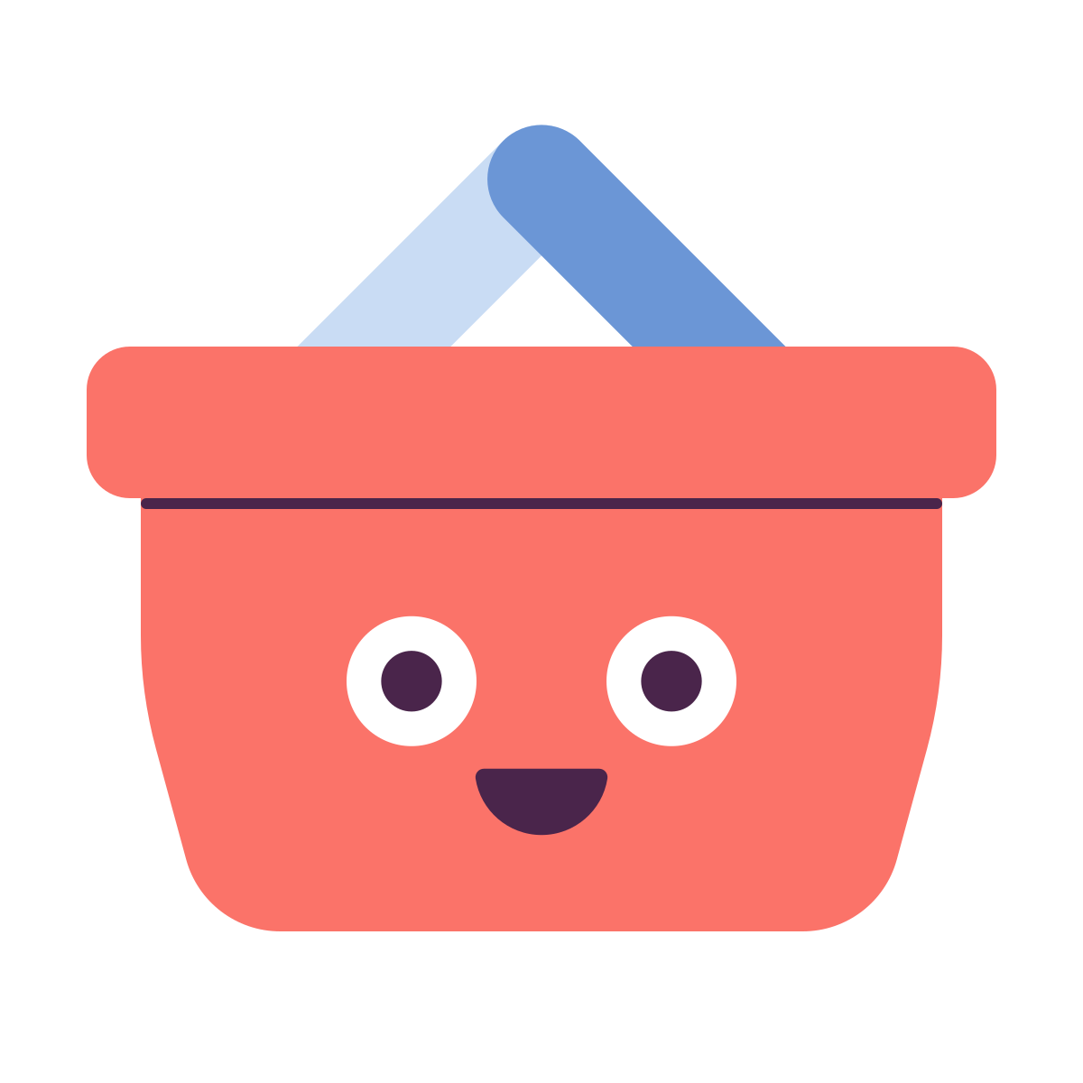 keek style shopping basket icon