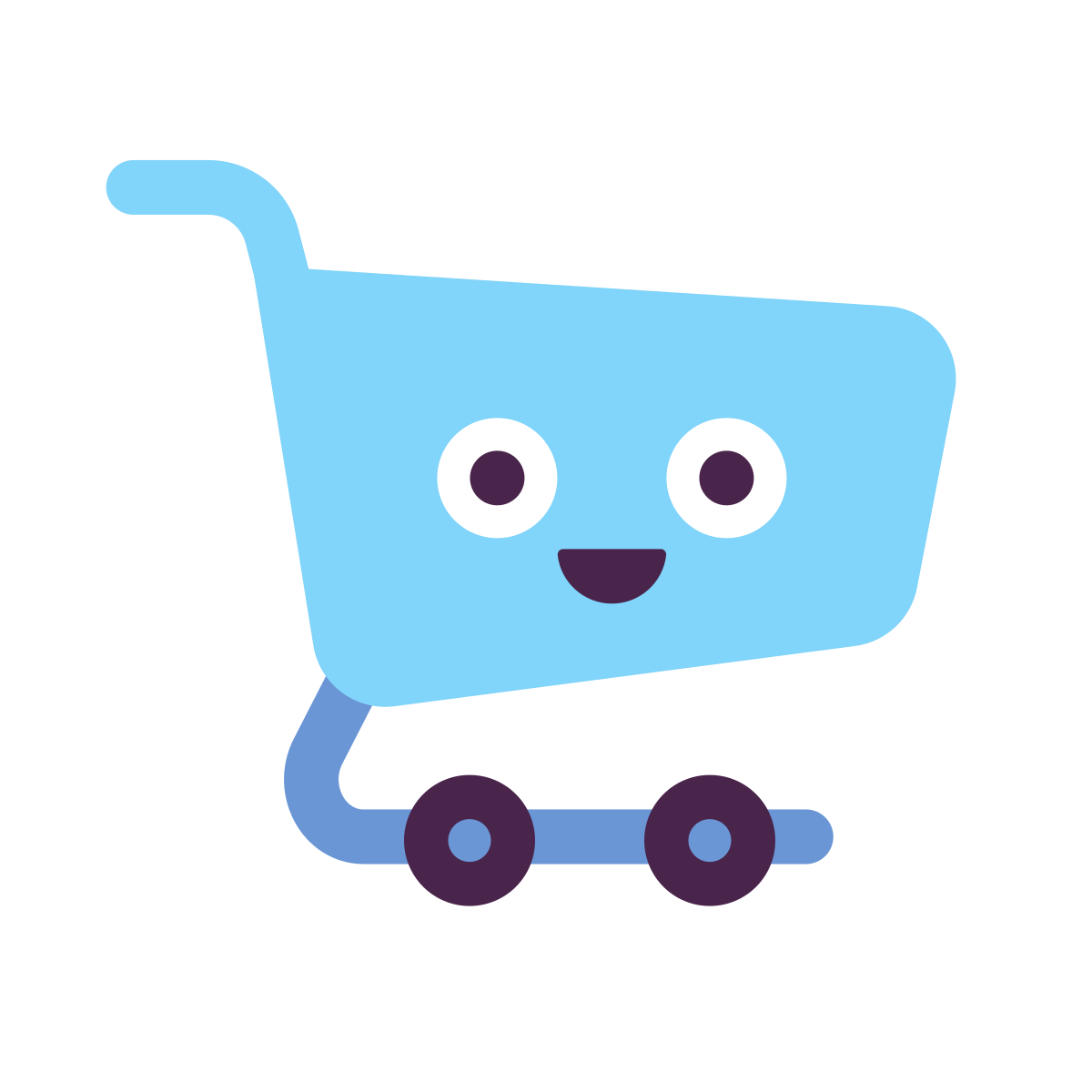 keek style shopping cart icon