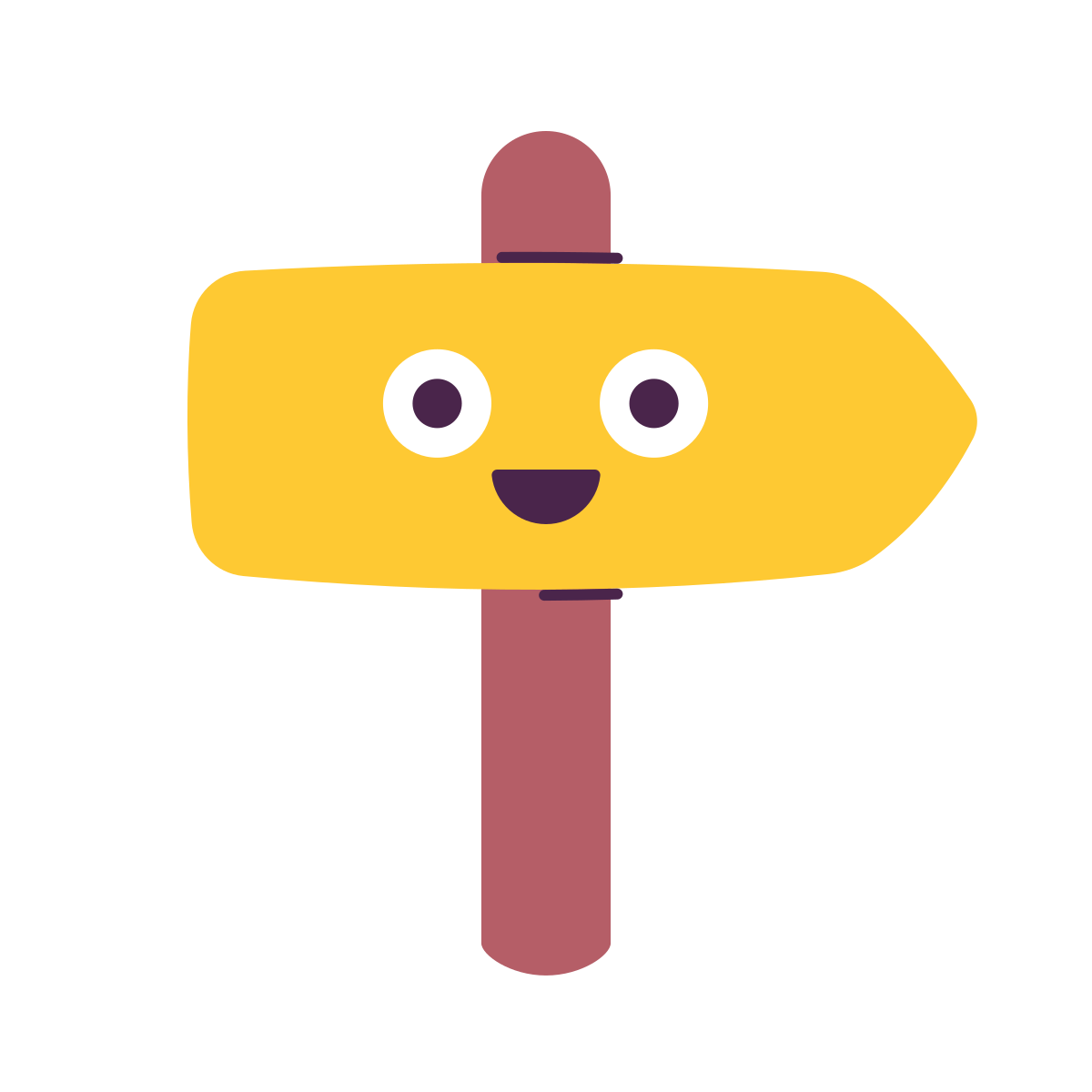 keek style signpost icon