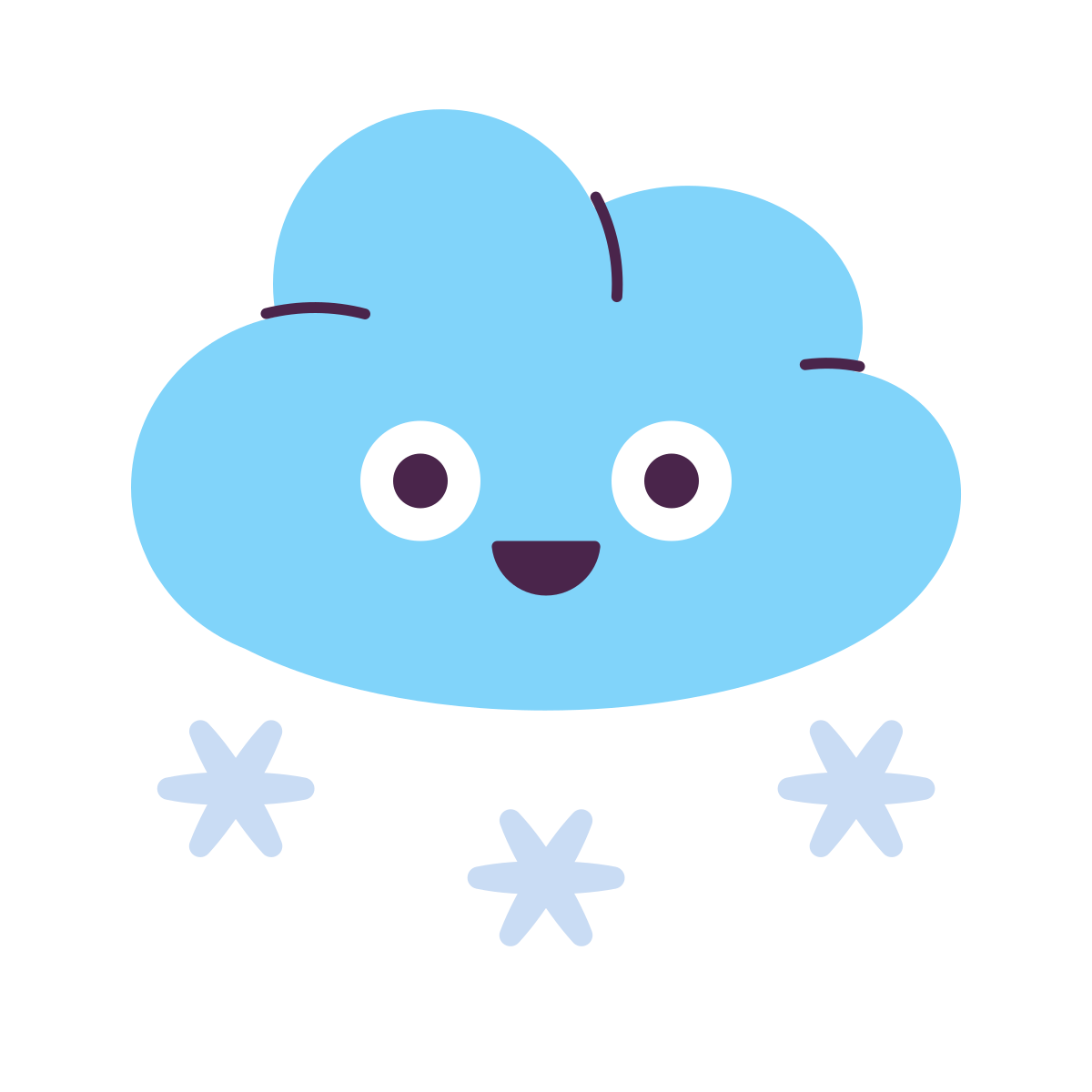 keek style snow icon