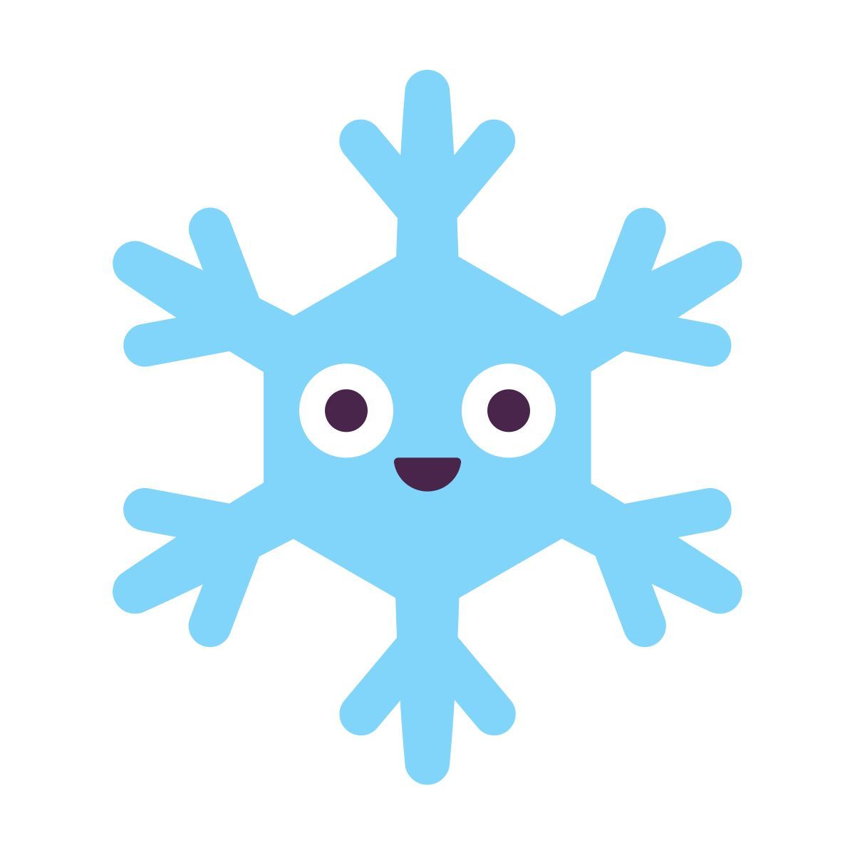 keek style snowflake icon